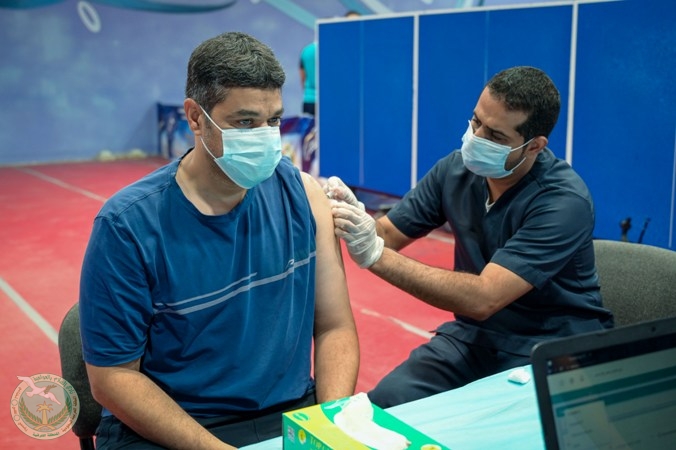حملة تطعيم الانفلونزا بنادي السلام 1-11-2021