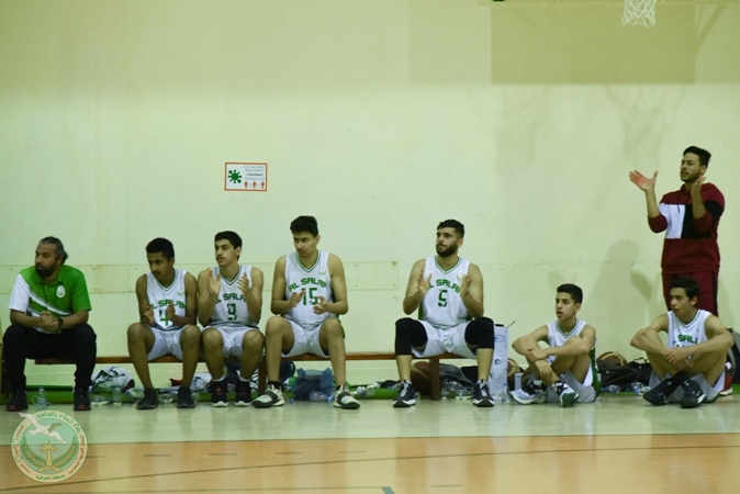 فريق الشباب لكرة السلة مع الابتسام 25-1-2022