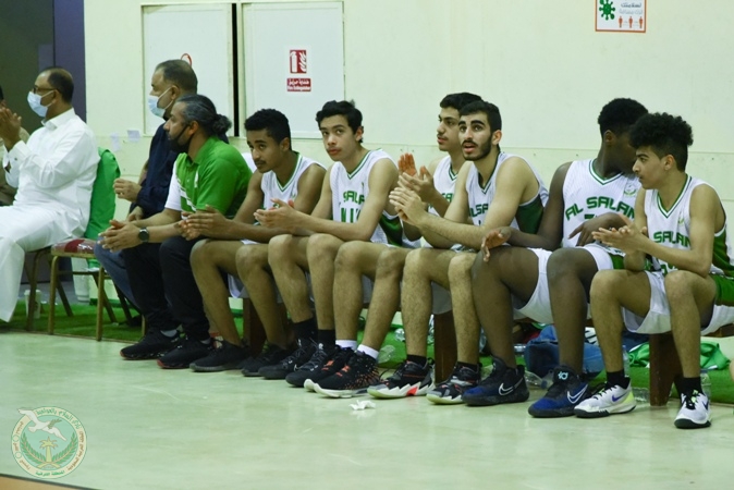 فريق الشباب لكرة السلة مع الابتسام 25-1-2022