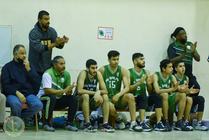 فريق الشباب لكرة السلة مع الصفا 26-1-2022